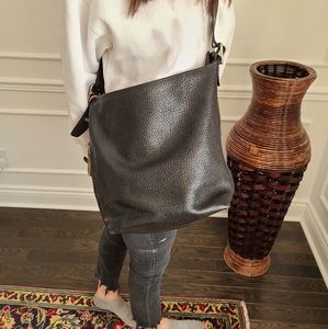 Coach Full Pebbled Leather Crossbody